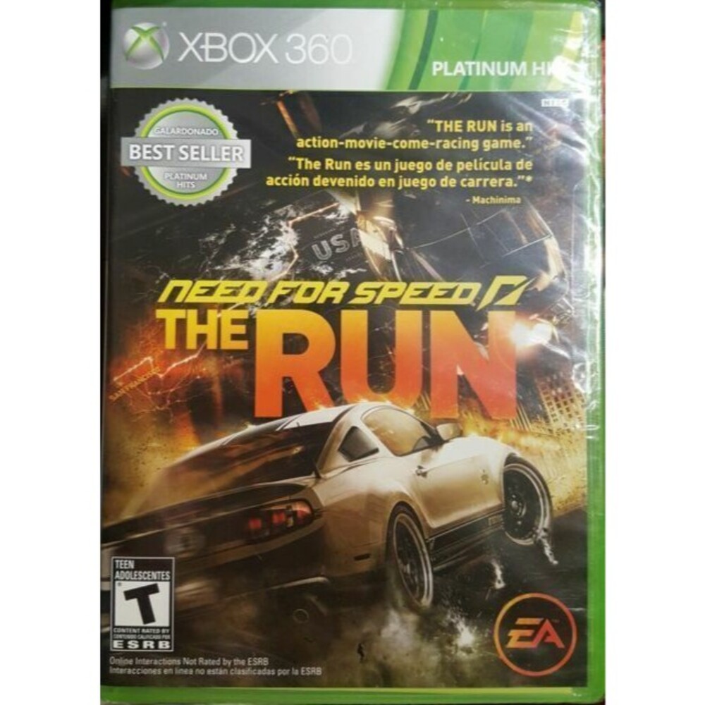 Xbox 360 Need For Speed The Run Tested Working